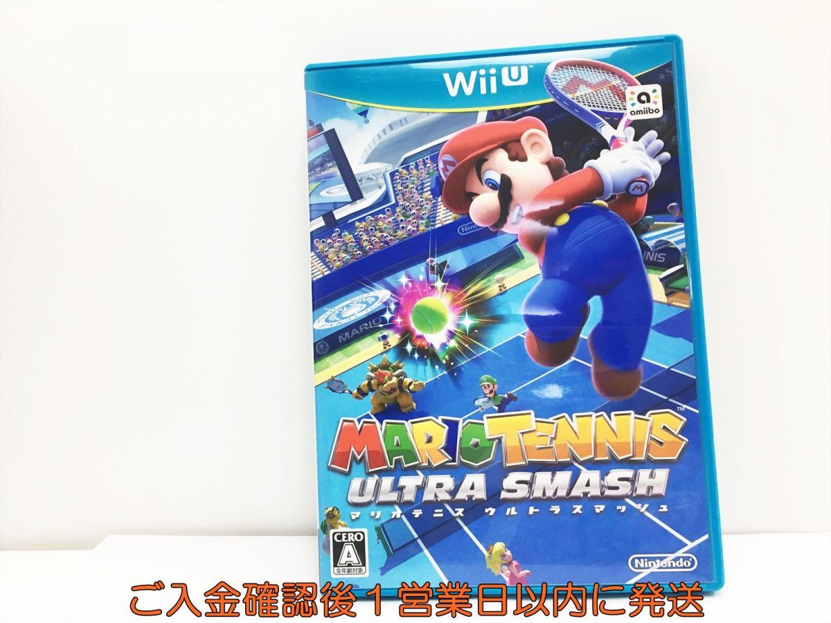 WiiU マリオテニス ウルトラスマッシュ　ゲームソフト 1A0002-112wh/G1_画像1