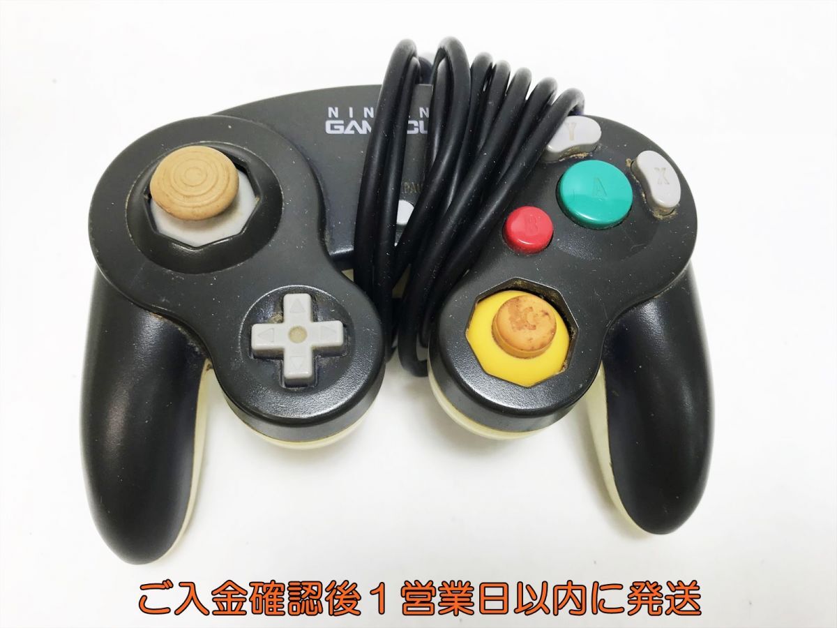 [1 jpy ] nintendo Game Cube GC controller 2 piece set set sale not yet inspection goods Junk game machine peripherals F07-531yk/F3