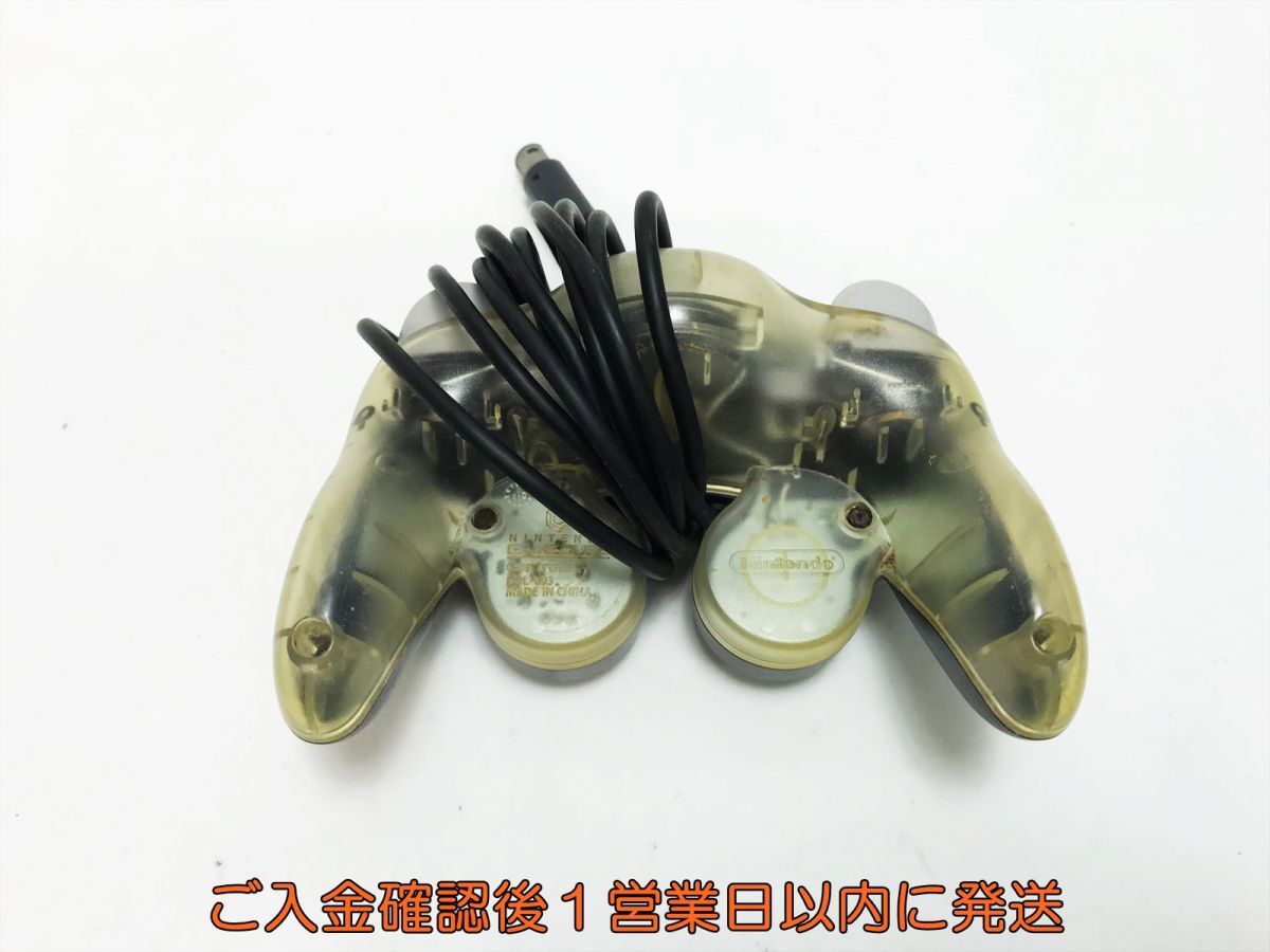 [1 jpy ] nintendo Game Cube GC controller 2 piece set set sale not yet inspection goods Junk game machine peripherals F07-531yk/F3
