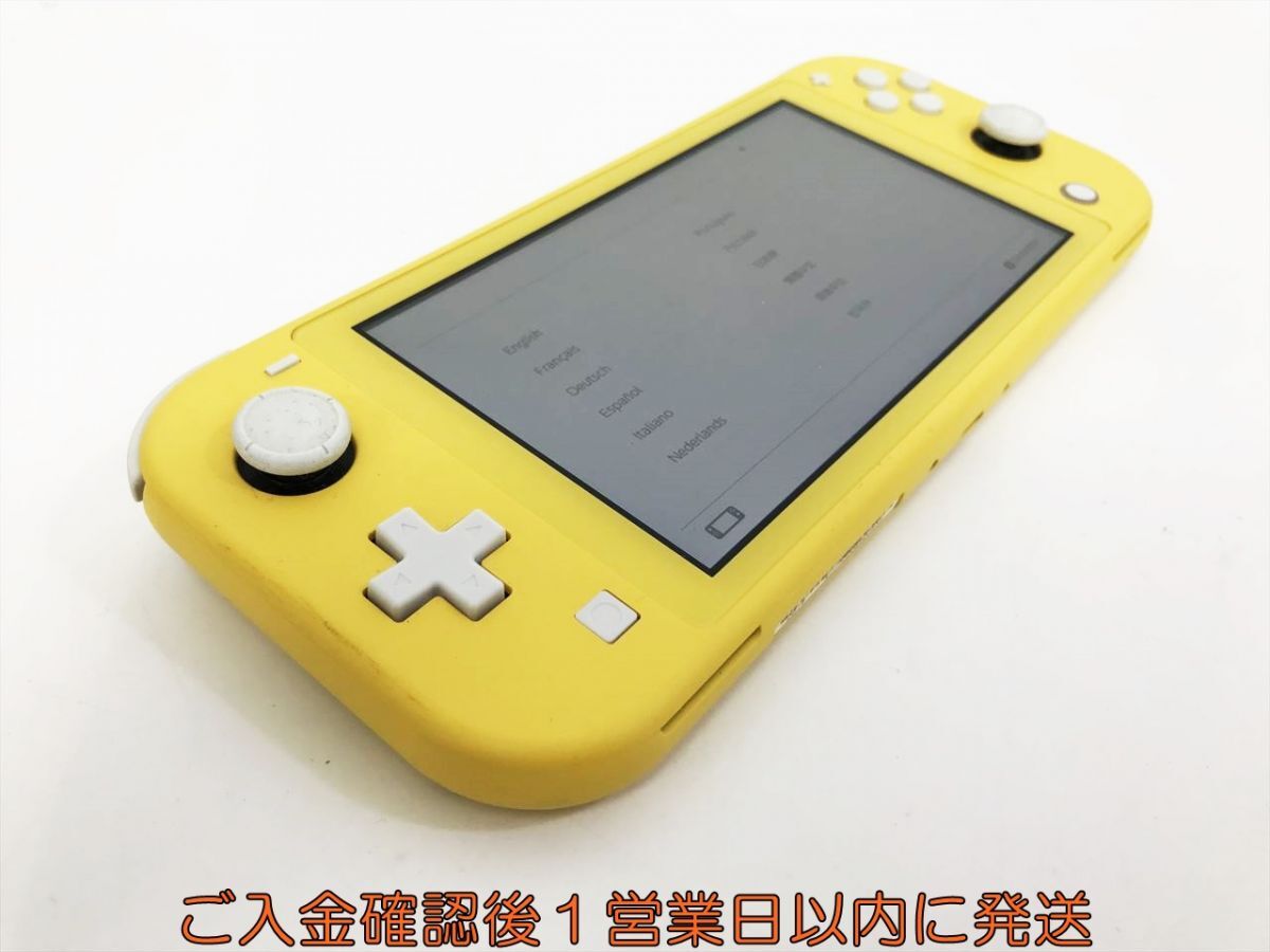 【1円】任天堂 Nintendo Switch Lite 本体 イエロー 初期化/動作確認済 ニンテンドースイッチライト L05-554kk/F3_画像2