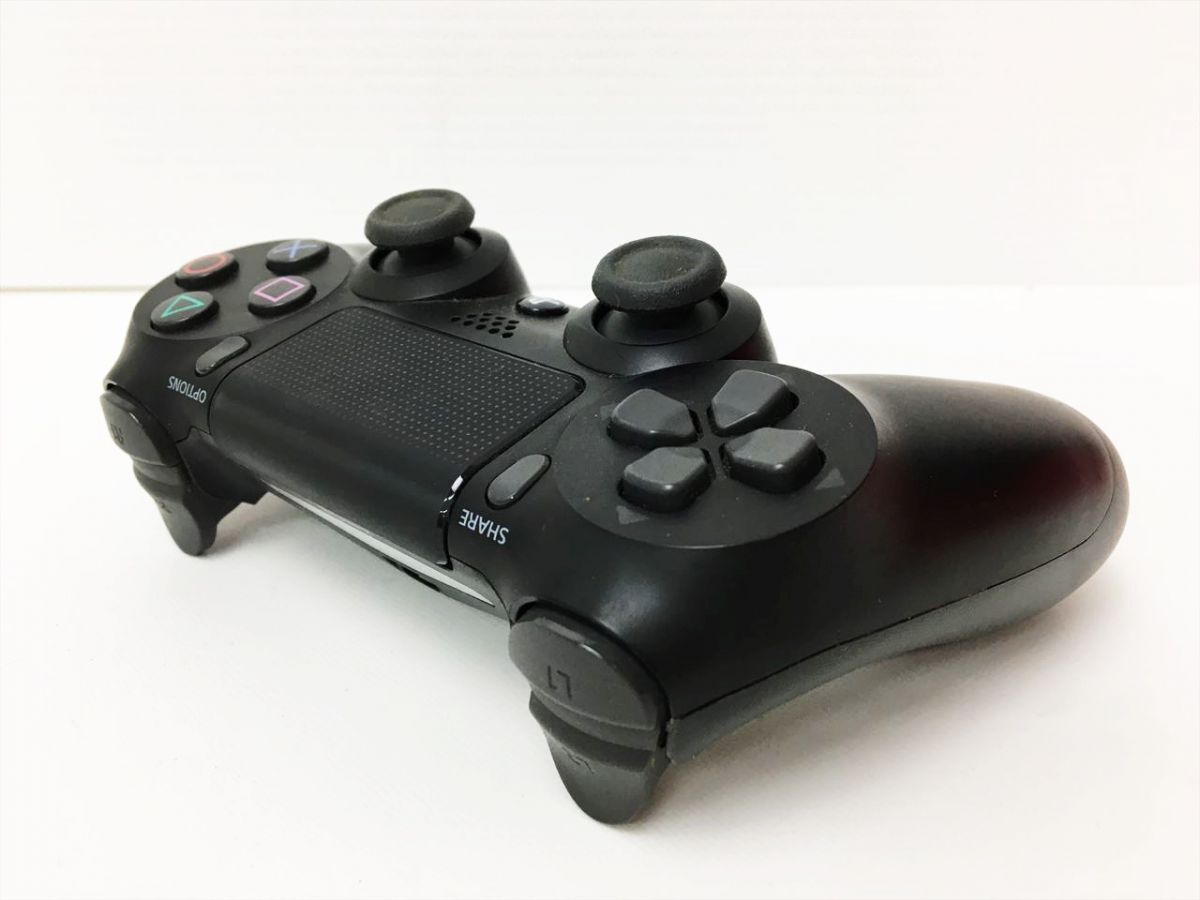 【1円】PS4 純正 ワイヤレスコントローラー DUALSHOCK4 ブラック SONY Playstation4 未検品ジャンク プレステ4　 H01-1000rm/F3_画像5