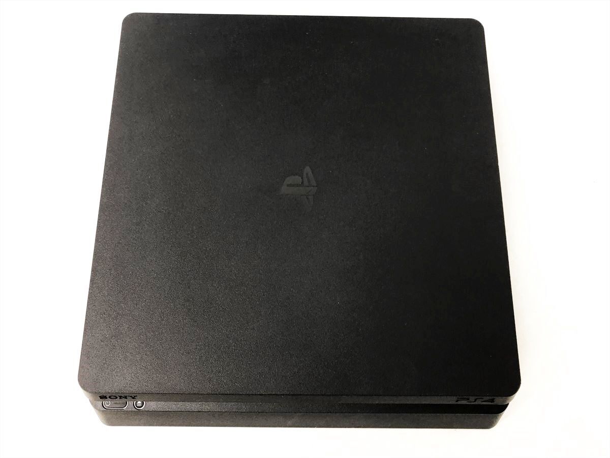 【1円】PS4 本体/外箱 セット 500GB ブラック SONY PlayStation4 CUH-2200A 動作確認済 内箱なし FW8.03 DC08-579jy/G4_画像2
