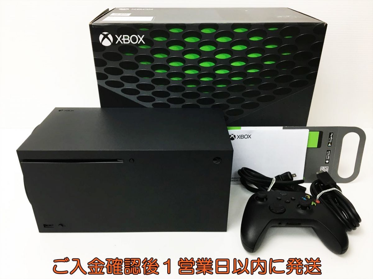 【1円】XBOX SeriesX 本体 セット Microsoft Model 1882 シリーズX 動作確認済 箱 コントローラー J06-082rm/G4_画像1