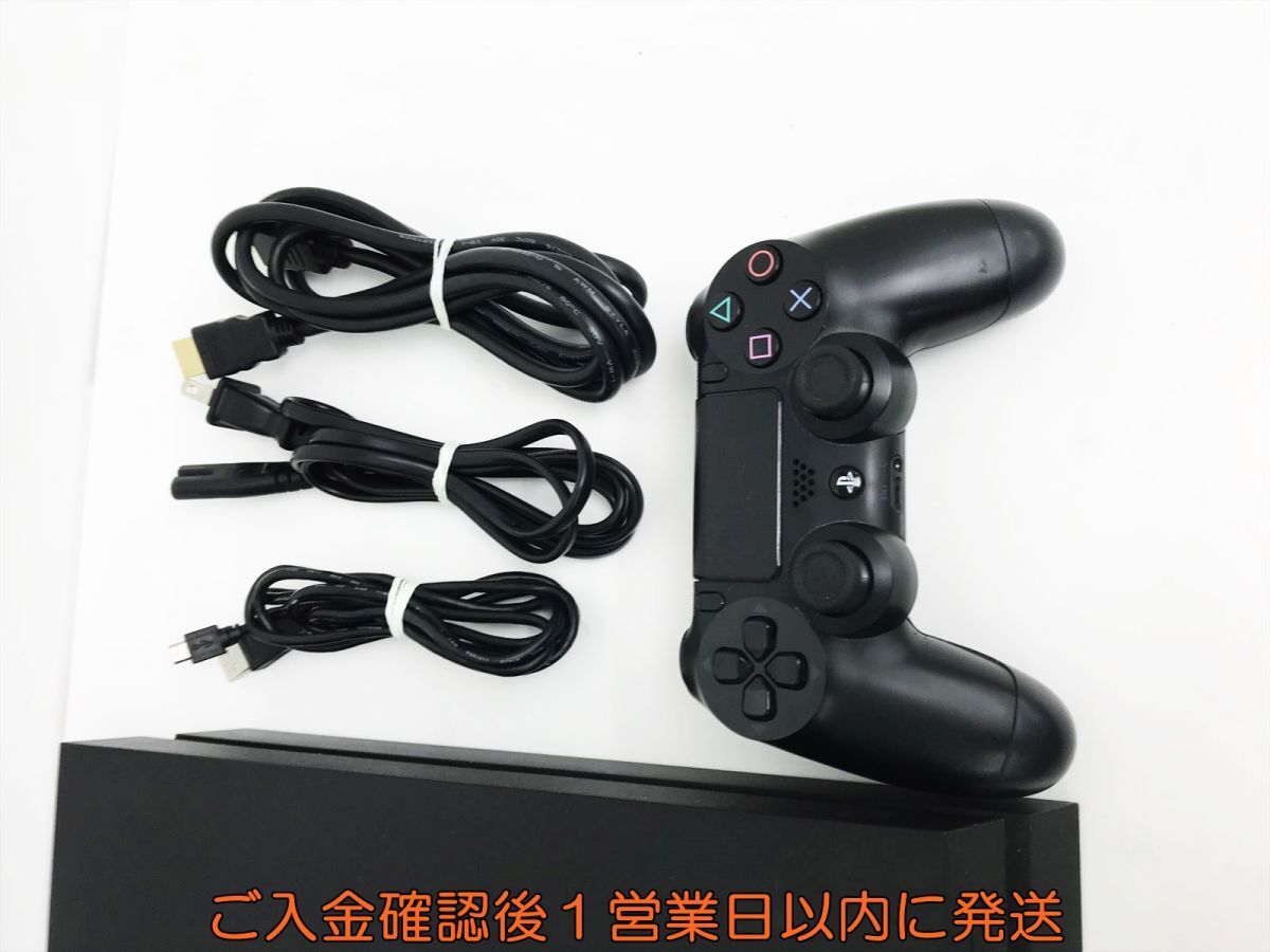 【1円】PS4 本体/コントローラー セット 500GB ブラック CUH-1200A 初期化/動作確認済 FW9.51 プレステ4 G03-351os/G4_画像2