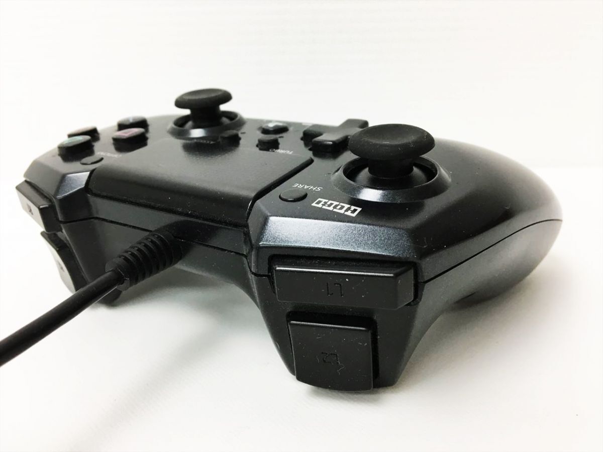 【1円】HORI ホリパッドFPSプラス For Playstation4 ブラック 有線 コントローラー 動作確認済 プレステ4 J02-275rm/F3_画像4