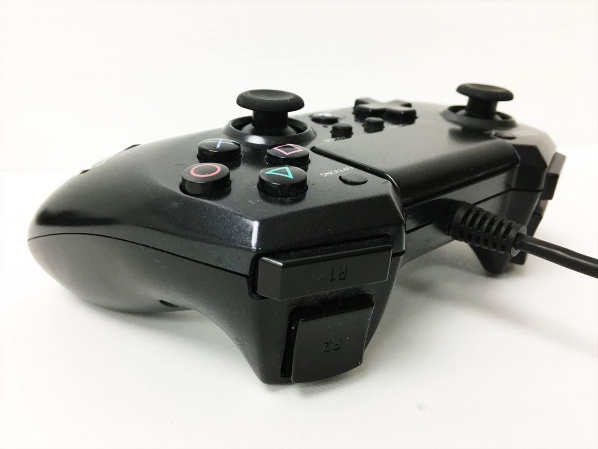 【1円】HORI ホリパッドFPSプラス For Playstation4 ブラック 有線 コントローラー 動作確認済 プレステ4 J02-275rm/F3_画像3