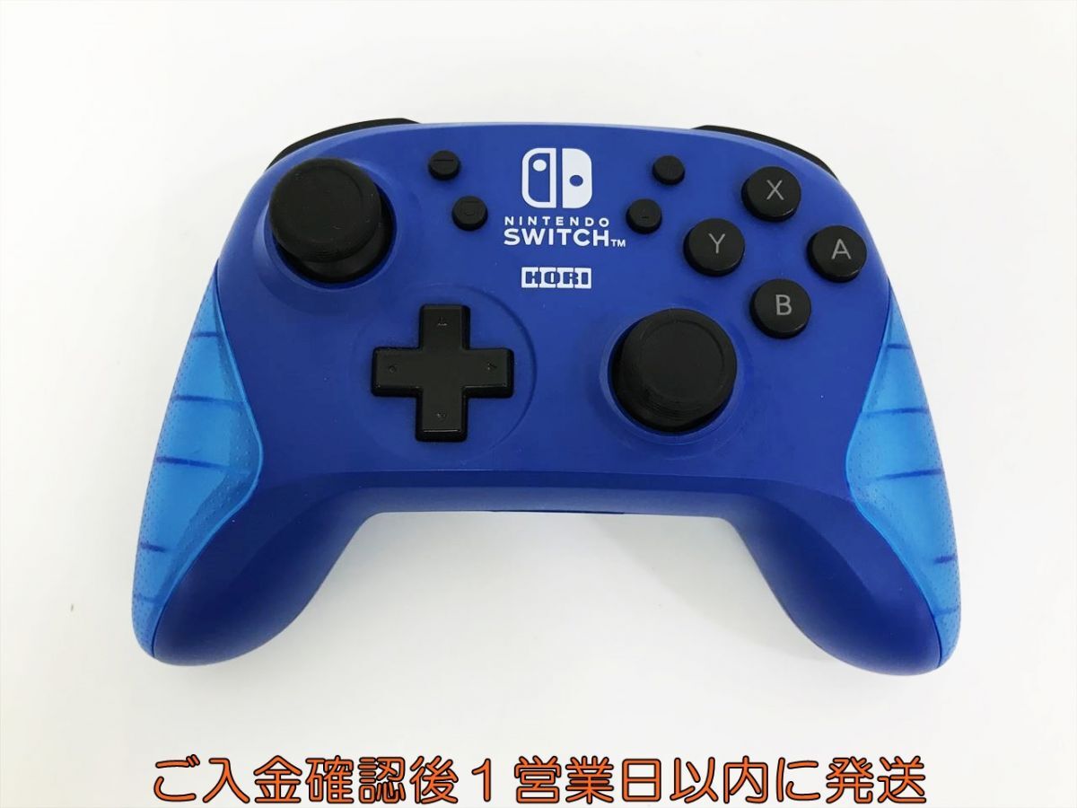 【1円】HORI Nintendo Switch ワイヤレスホリパッド コントローラー ブルー 青 NSW-174 未検品ジャンク L06-021kk/F3_画像1