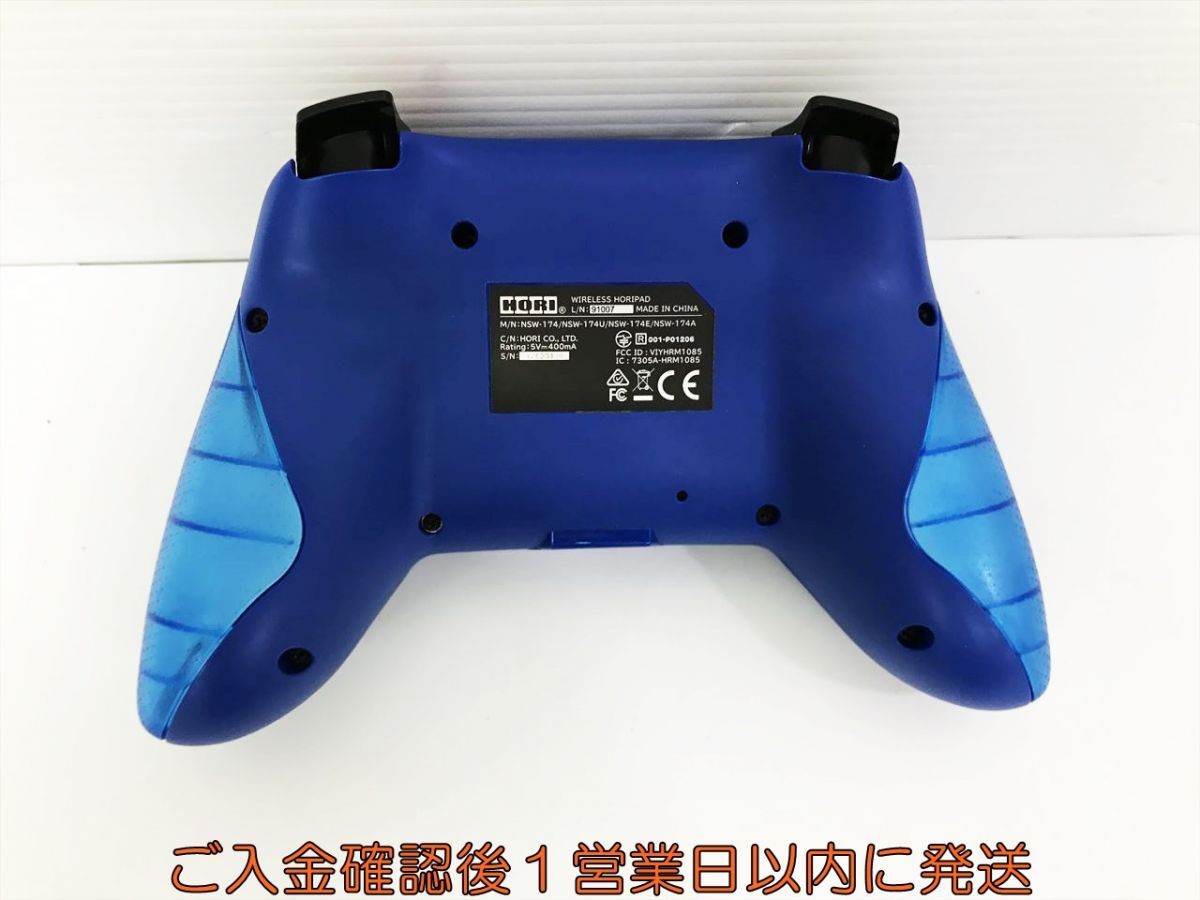 【1円】HORI Nintendo Switch ワイヤレスホリパッド コントローラー ブルー 青 NSW-174 未検品ジャンク L06-021kk/F3_画像5