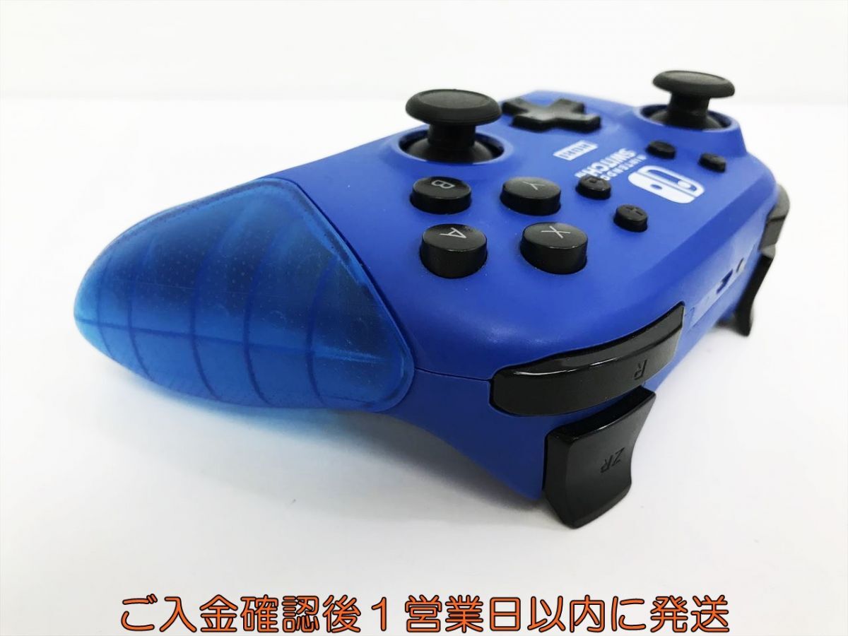 【1円】HORI Nintendo Switch ワイヤレスホリパッド コントローラー ブルー 青 NSW-174 未検品ジャンク L06-021kk/F3_画像3