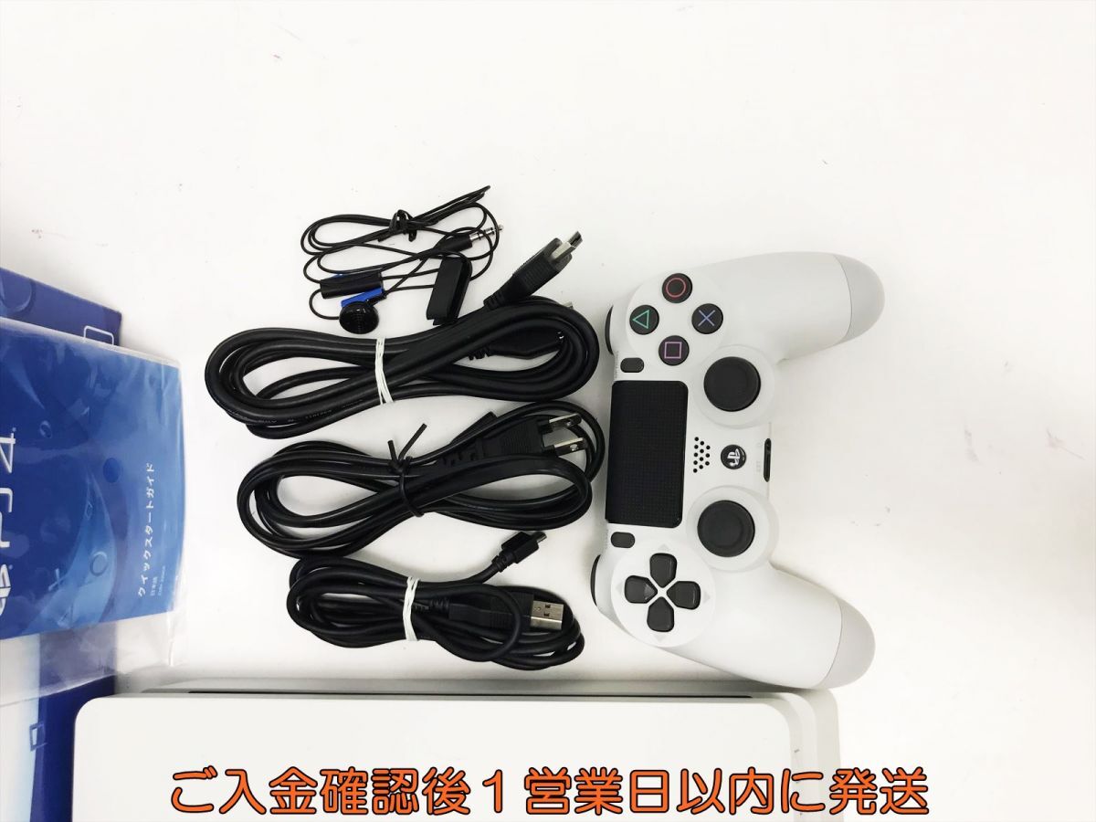 [1 jpy ]PS4 body set 500GB white SONY PlayStation4 CUH-2200A the first period ./ operation verification settled PlayStation 4 L03-686tm/G4