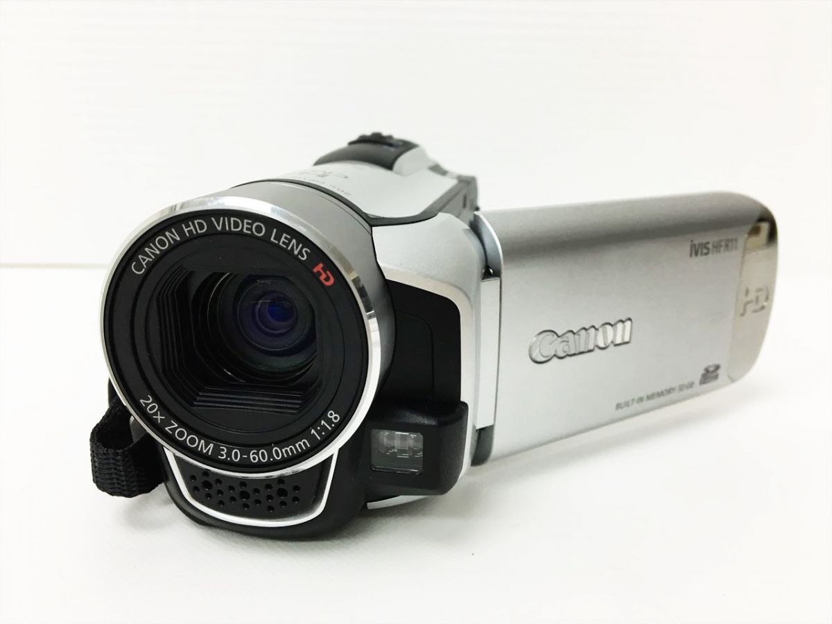  Canon ivis HF R11 SANKI 85th Anniversary digital video camera battery /AC adaptor attaching operation verification settled J03-175rm/F3