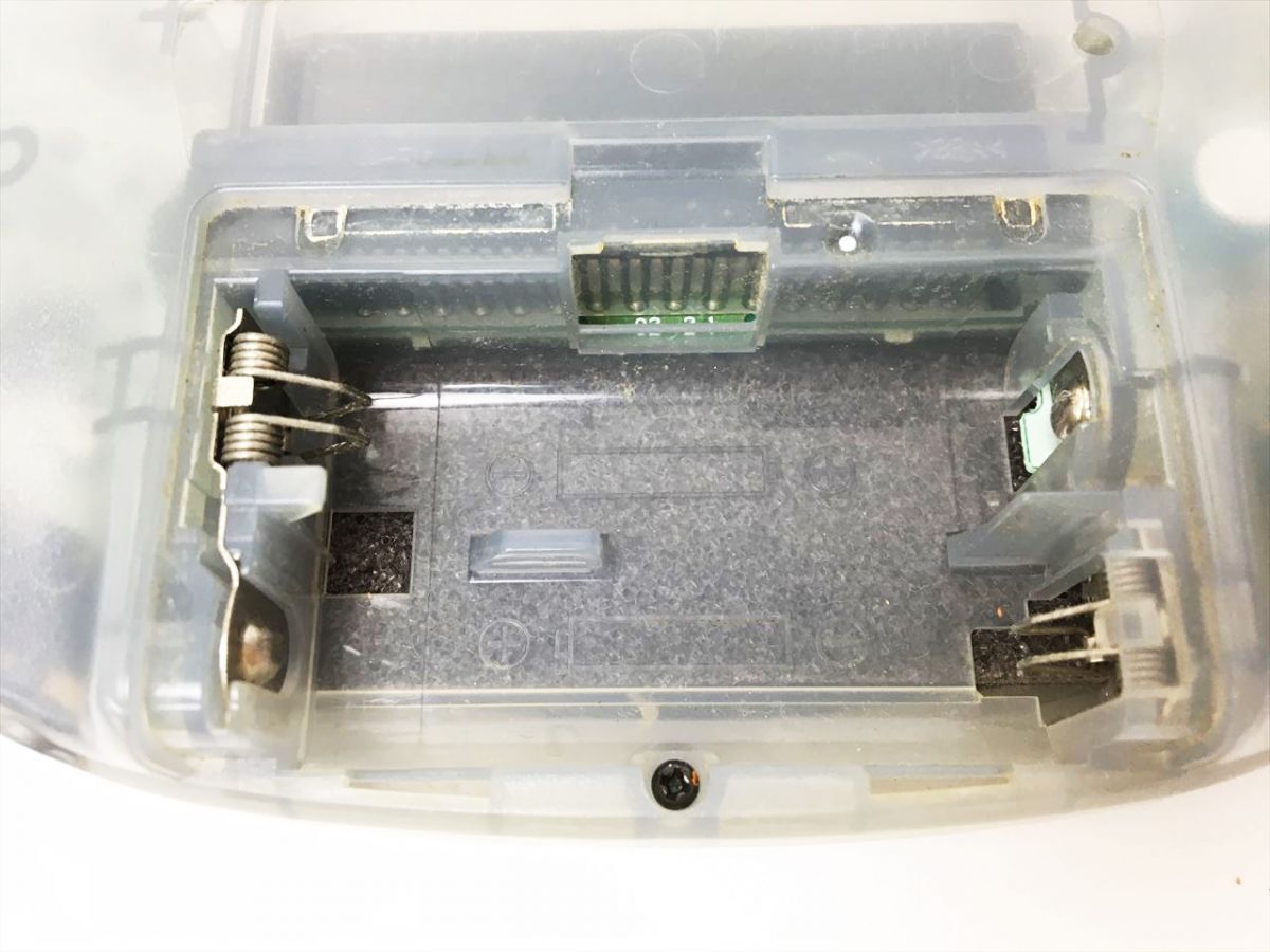 【1円】任天堂 ゲームボーイアドバンス 本体 ミルキーブルー AGB-001 未検品ジャンク GBA J04-742rm/F3_画像5