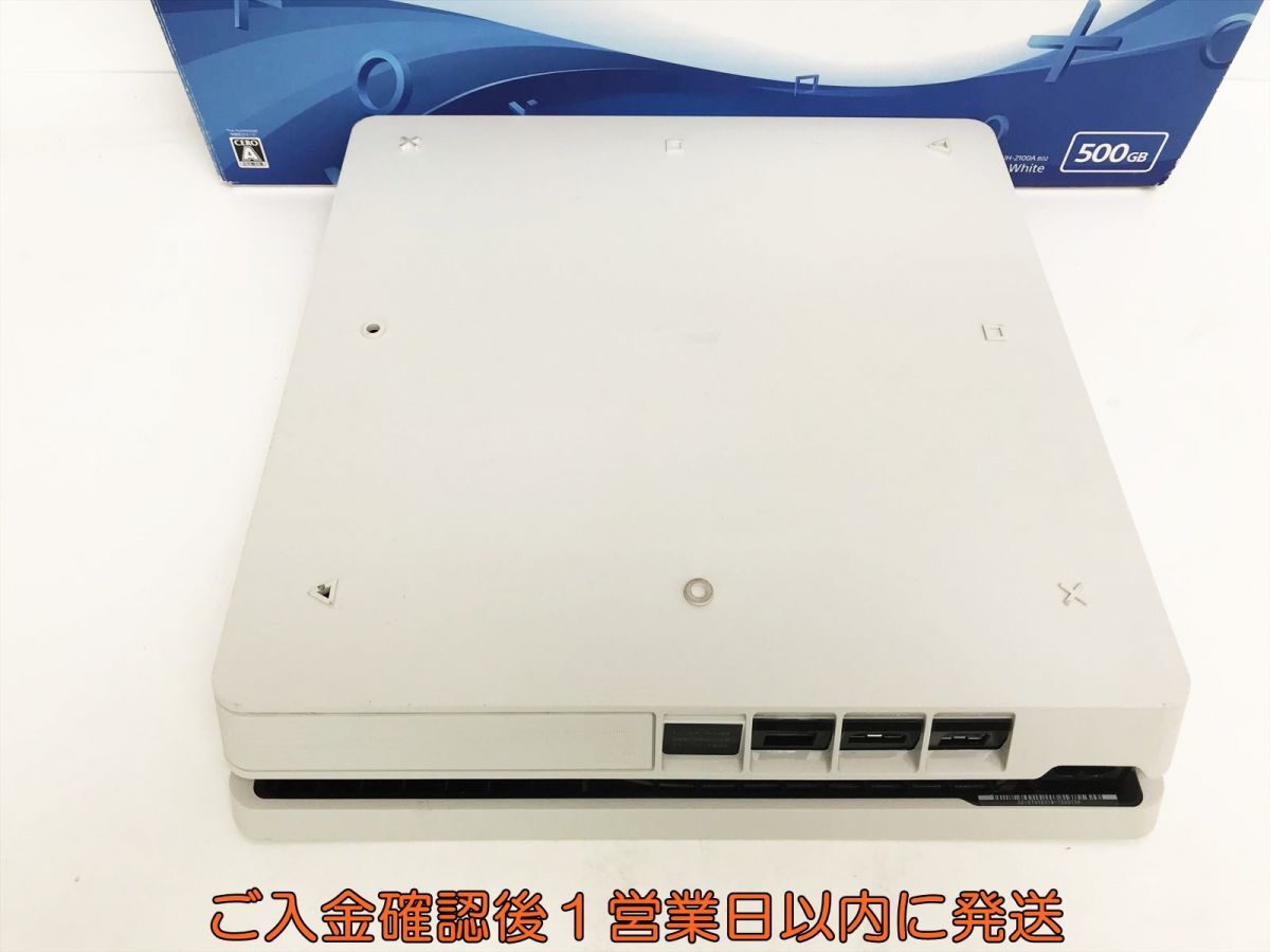 [1 иен ]PS4 корпус / коробка комплект 500GB белый SONY PlayStation4 CUH-2100A первый период ./ рабочее состояние подтверждено PlayStation 4 M06-449os/G4