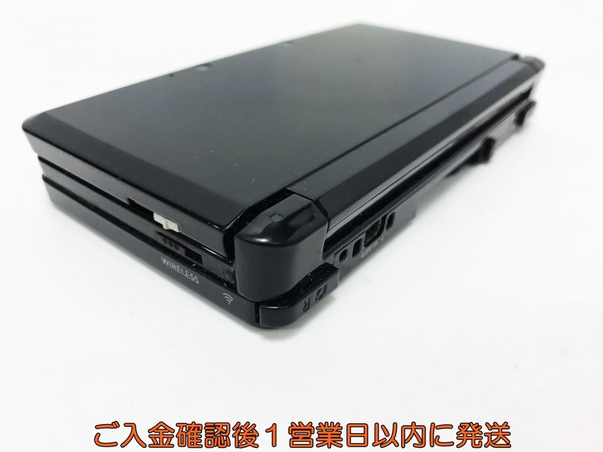 [1 jpy ] Nintendo 3DS body black nintendo CTR-001 the first period ./ operation verification settled H07-768tm/F3
