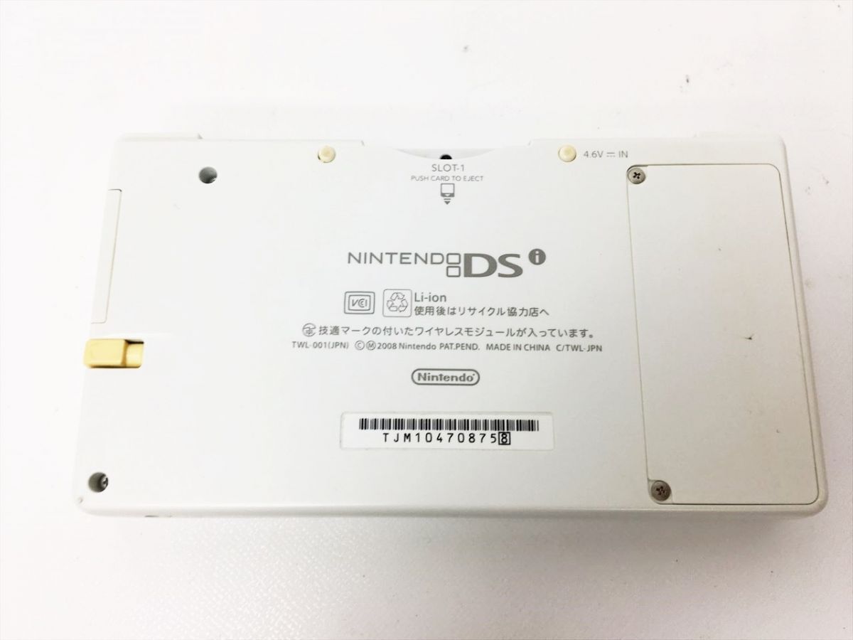 [1 иен ] Nintendo DSI корпус белый nintendo TWL-001 не осмотр товар Junk DS I H01-1033rm/F3