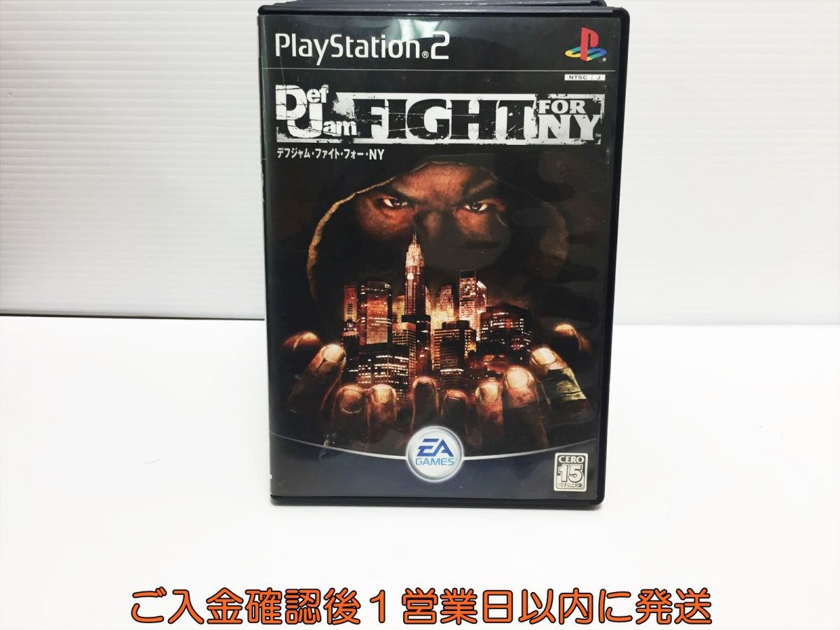 【1円】PS2 DEF JAM FIGHT FOR NY(デフ ジャム ファイトフォーニューヨーク) プレステ2 ゲームソフト 1A0215-076ka/G1_画像1