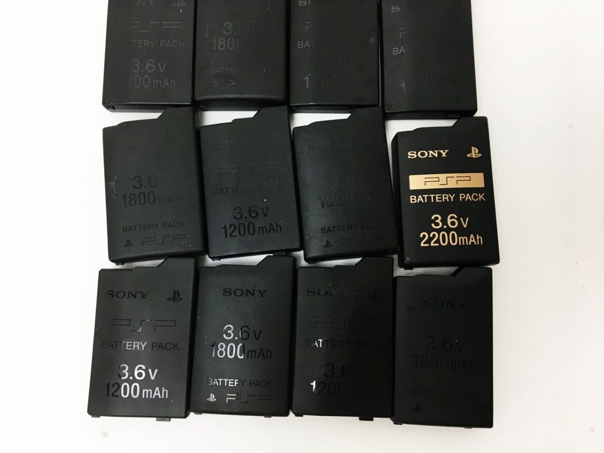 [1 jpy ]PSP 2000 3000 exclusive use original battery set sale set not yet inspection goods Junk SONY Playstation Portable F05-247rm/F3