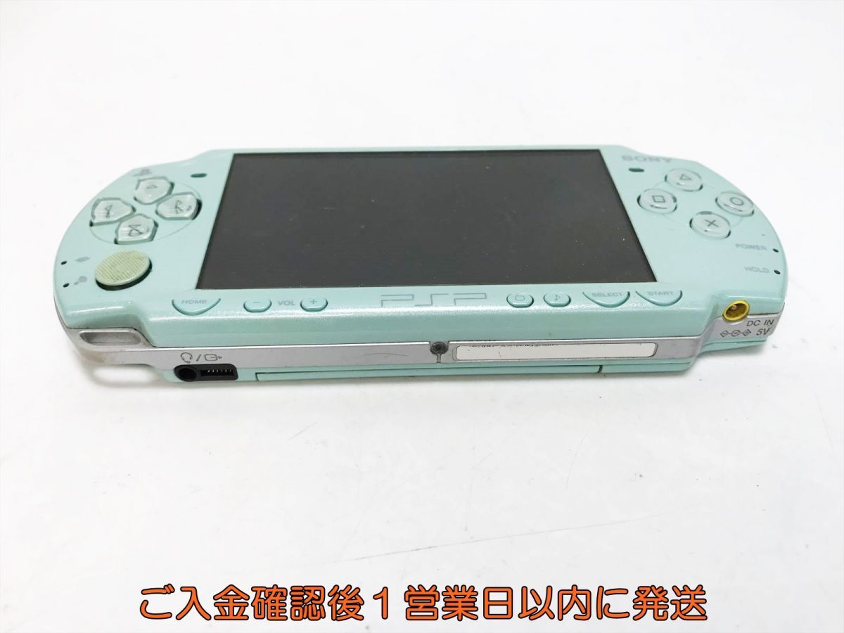 【1円】SONY Playstation Portable 本体 PSP-2000 ミント・グリーン 未検品ジャンク バッテリーなし L07-401yk/F3_画像2