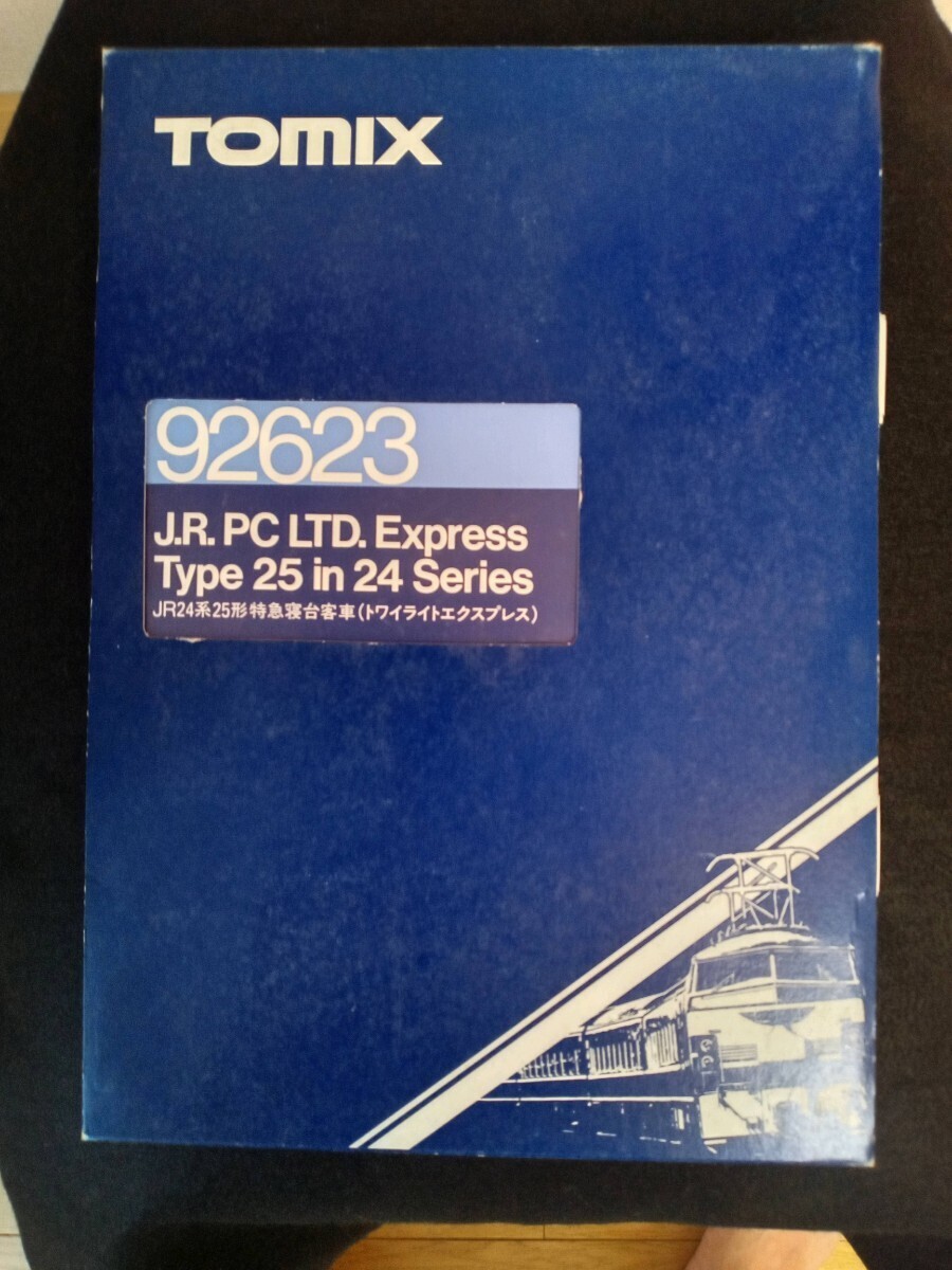 *TOMIX* N gauge ** operation not yet verification *JR24 series 25 shape Special sudden . pcs passenger car ( twilight Express )*92623* long-term keeping goods * vehicle beautiful goods *