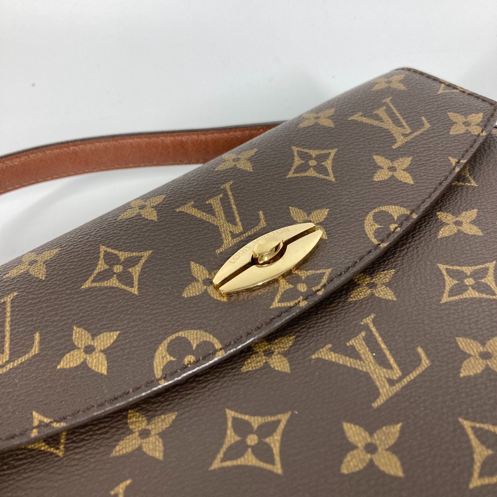 LOUIS VUITTON ルイヴィトン M51379 マルゼルブ カバン モノグラム ハンドバッグ ブラウン レディース【中古】_画像8