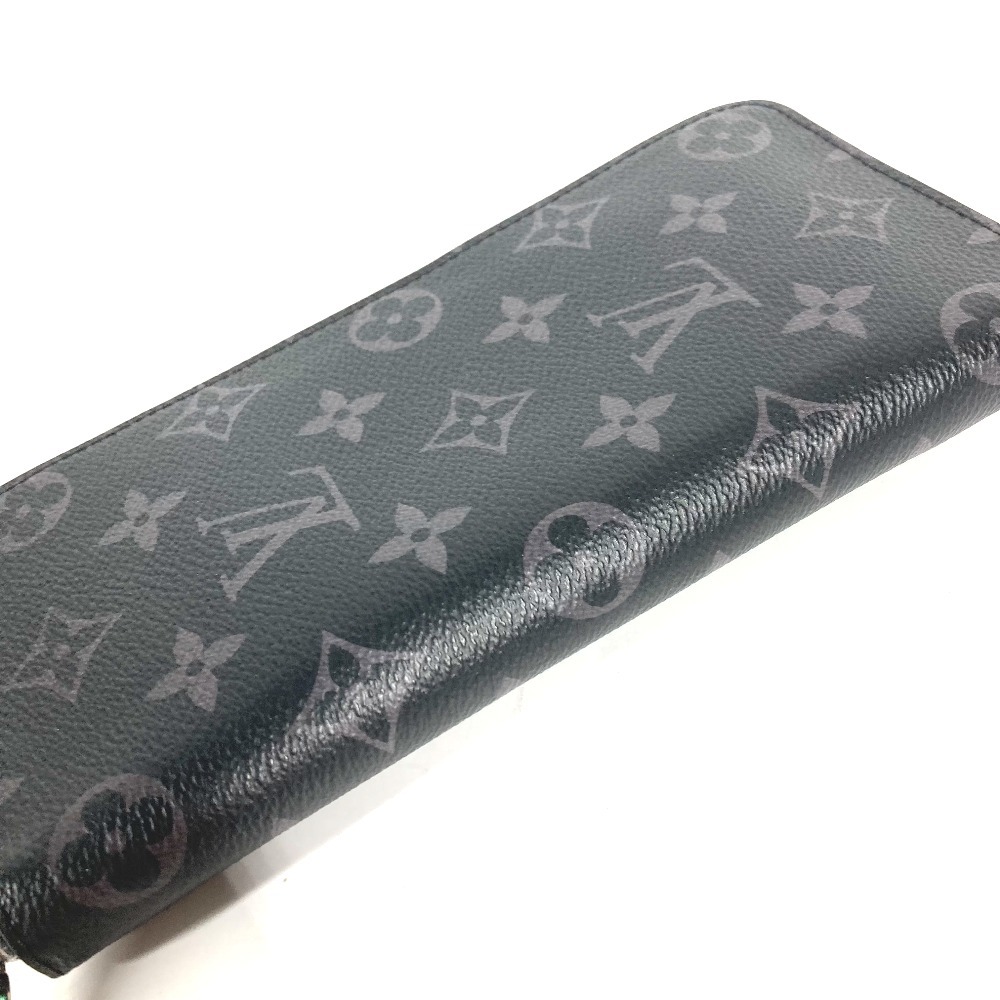 LOUIS VUITTON ルイヴィトン M62295 ジッピーウォレットヴェルティカル ラウンドファスナー モノグラムエクリプス 長財布【中古】_画像4