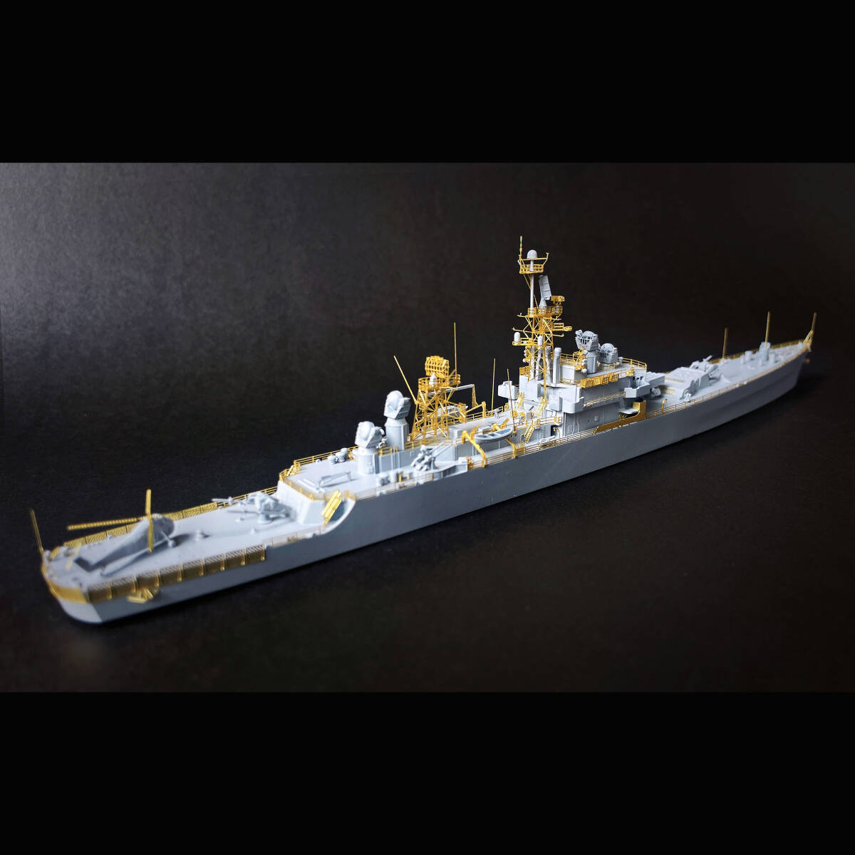 Bibian 比比昂- S099 1/700 アメリカ海軍ベインブリッジCGN-25 Bibian 比比昂- S099 1/700 アメリカ海軍ベインブリッジCGN-25