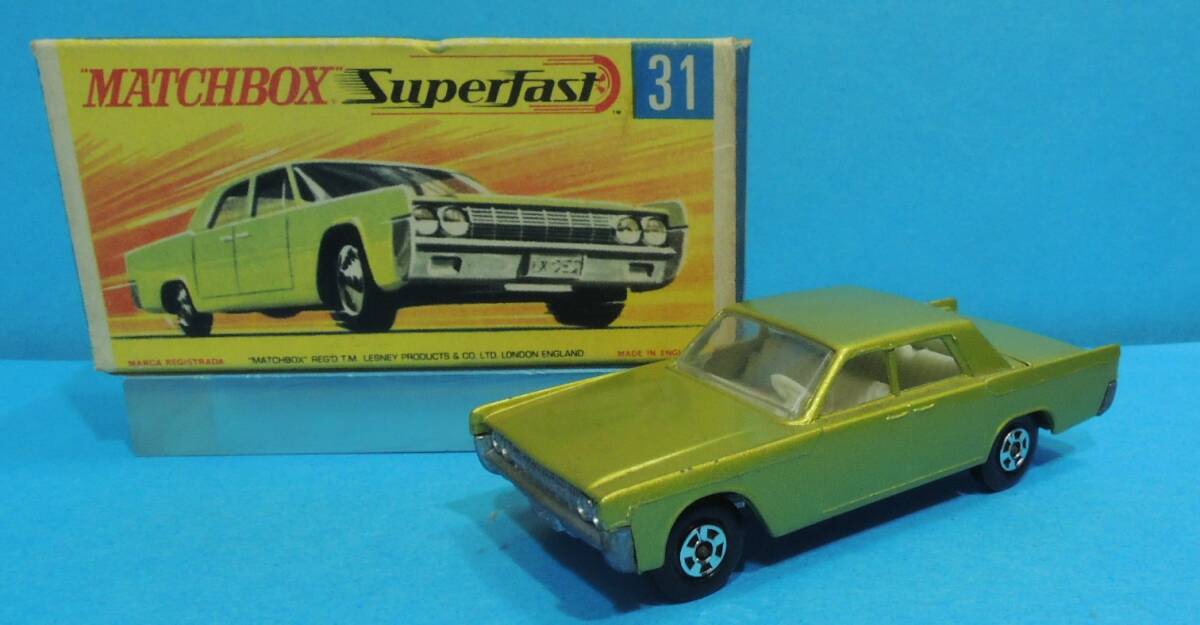 MATCHBOX 31 LINCOLN CONTINENTAL