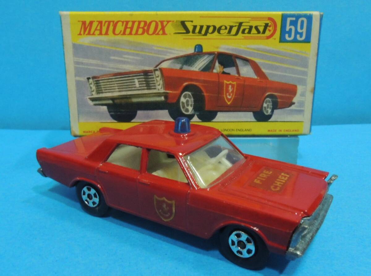 MATCHBOX 59 FIRE CHIEF CAR_画像3