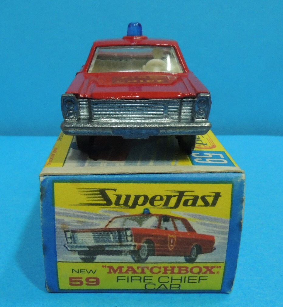 MATCHBOX 59 FIRE CHIEF CAR_画像9