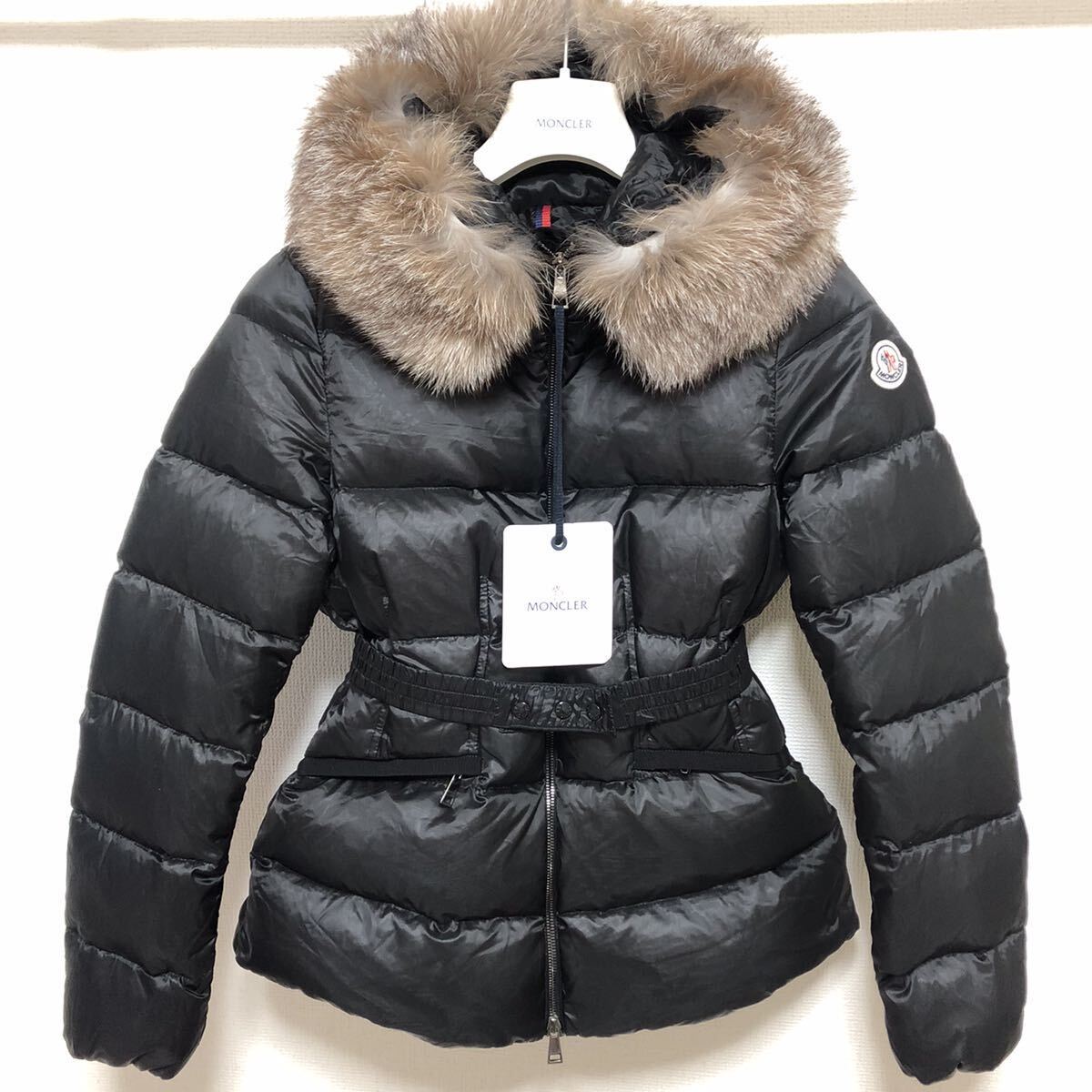 送料無料 未使用 MONCLER BOED ショートダウンジャケット モンクレール ブラック 2 ダウンジャケット ダウン 正規品 国内定価408100円