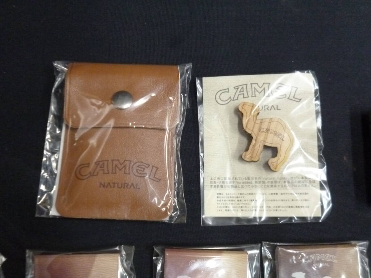 キャメル　CAMEL　非売品　マッチ　攜帯用灰皿　ピンバッジなど7個セット　新品未使用デッドストック長期保管　?