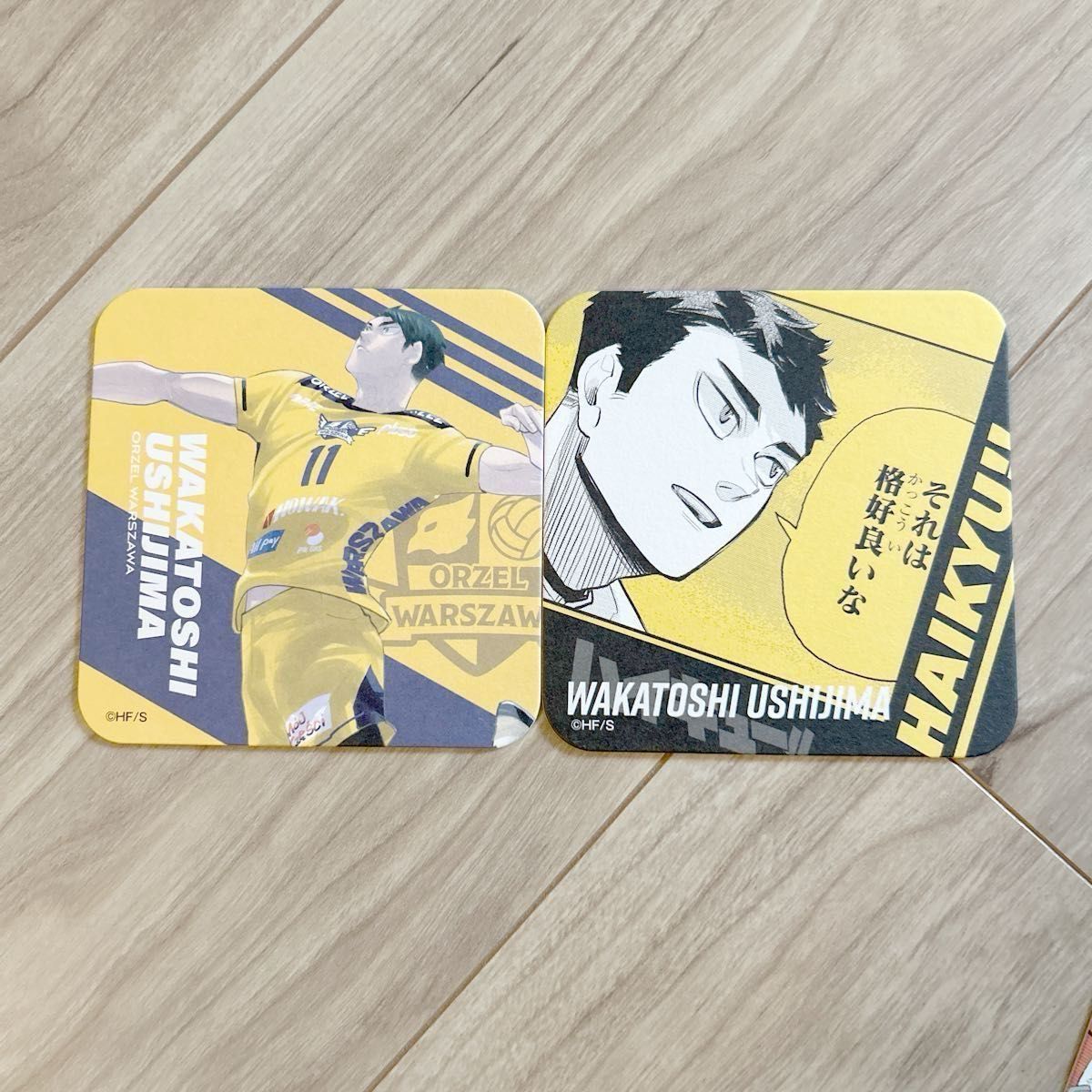 ハイキュー アートコースター Vリーグ 及川徹 星海光来 宮侑 ハイキュー アートコースター Vリーグ 及川徹 星海光来 宮侑