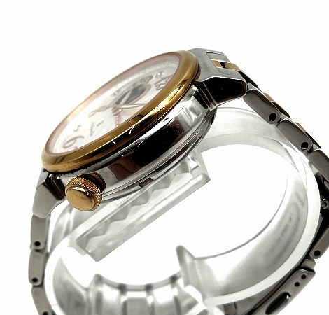 1 старт ~* [ прекрасный товар / работа товар ] Seiko Lucia Open Heart механический 4R38-01C0 женские наручные часы самозаводящиеся часы б/у товар *