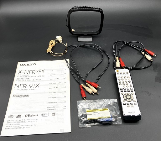  operation goods *[ONKYO NFR-7FX high-res correspondence CD/SD/USB Bluetooth receiver system 2018 year ] secondhand goods *