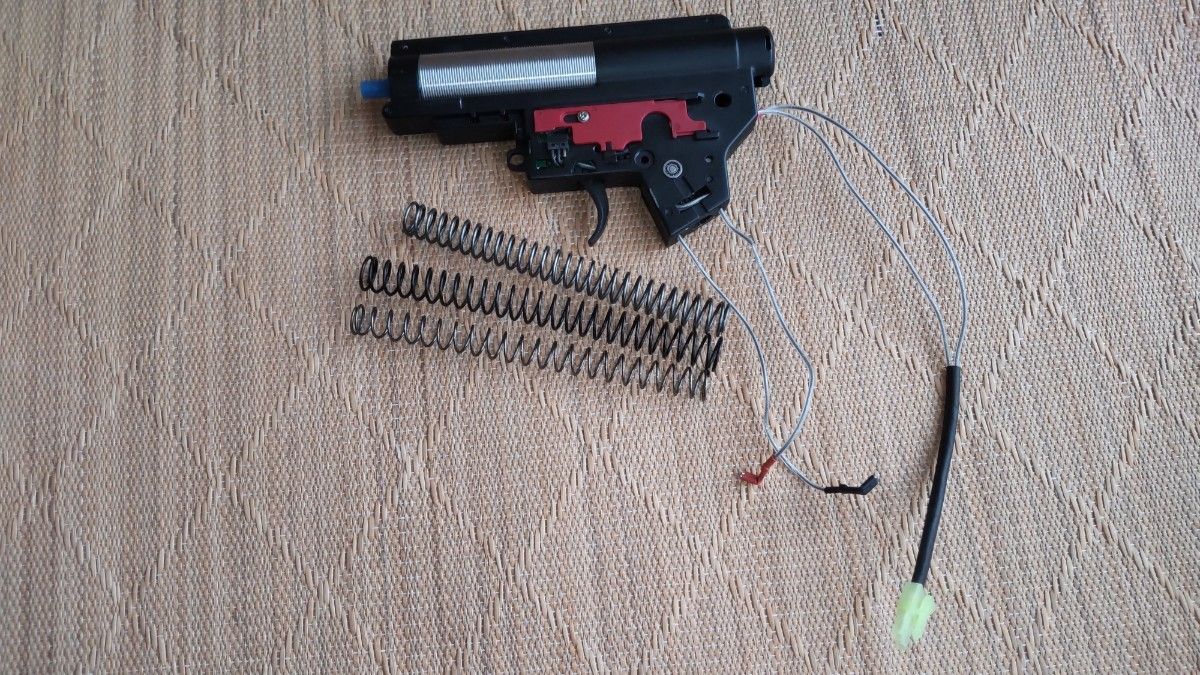 S&T gen2電子トリガー QD式 中古メカボックスver2 電動ガン S&T gen2電子トリガー QD式 中古メカボックスver2 電動ガン