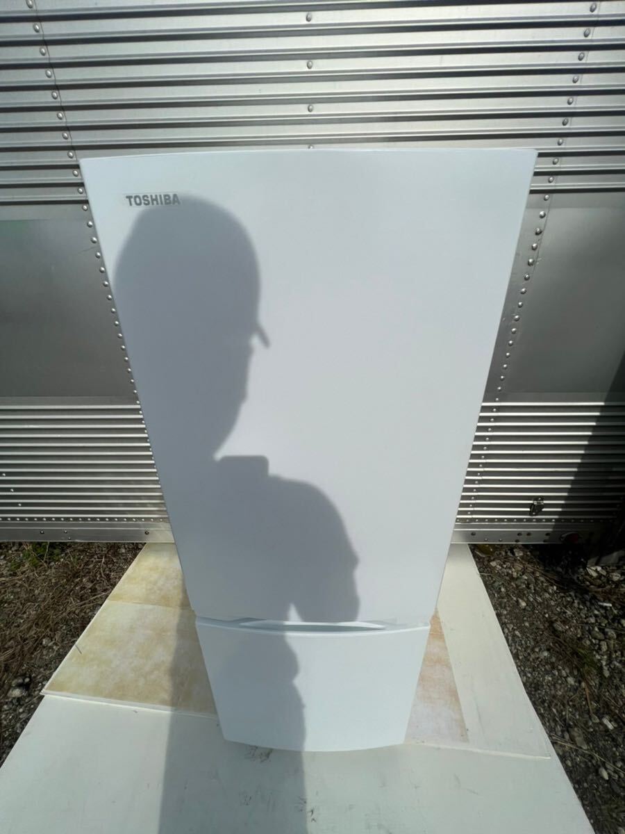 #15 TOSHIBA 東芝 ノンフロン冷凍冷蔵庫 GR-U15BS(W) 2023年 2ドア 右開き ホワイト _画像1