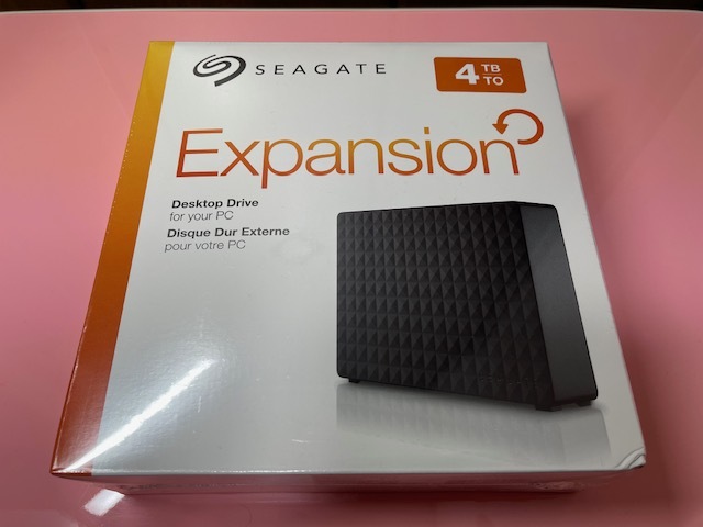 Seagate 外付けハードディスク 4TB テレビ録画/4K対応（2021年モデル）の画像1