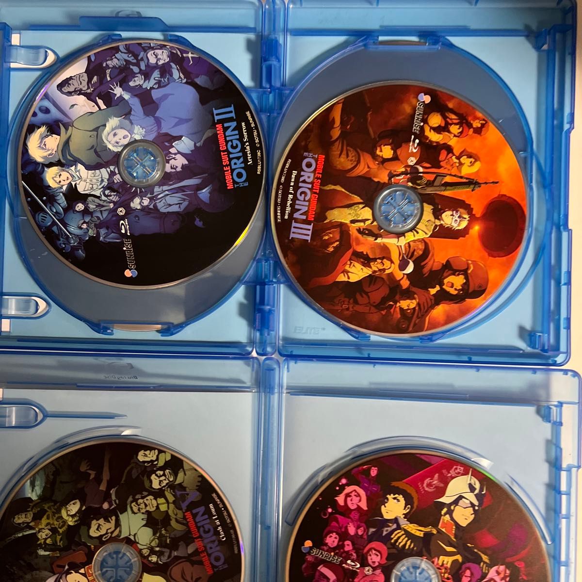 機動戦士ガンダム  ジオリジン　北米版　 Blu-ray  ブルーレイ