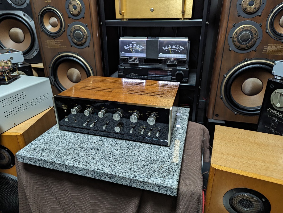 SANSUI　ca-606 プリアンプ　オーバーホール済み！41台目！大好評！チューンナップにより、濃密で濃厚な音質に！全て日本メーカー部品です_画像5