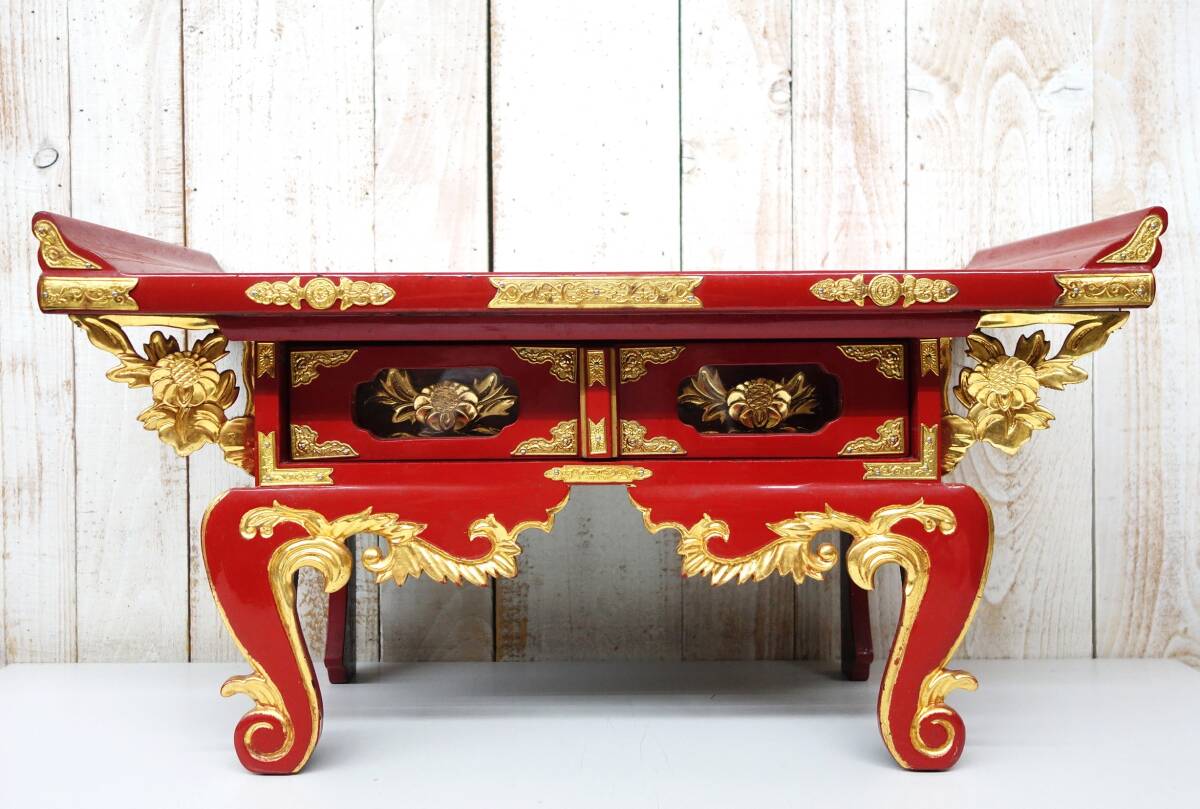 伝統工芸 工芸美術 仏教美術 *高級大型仏具 *経机 前机 経卓 伝統工芸 工芸美術 仏教美術 *高級大型仏具 *経机 前机 経卓