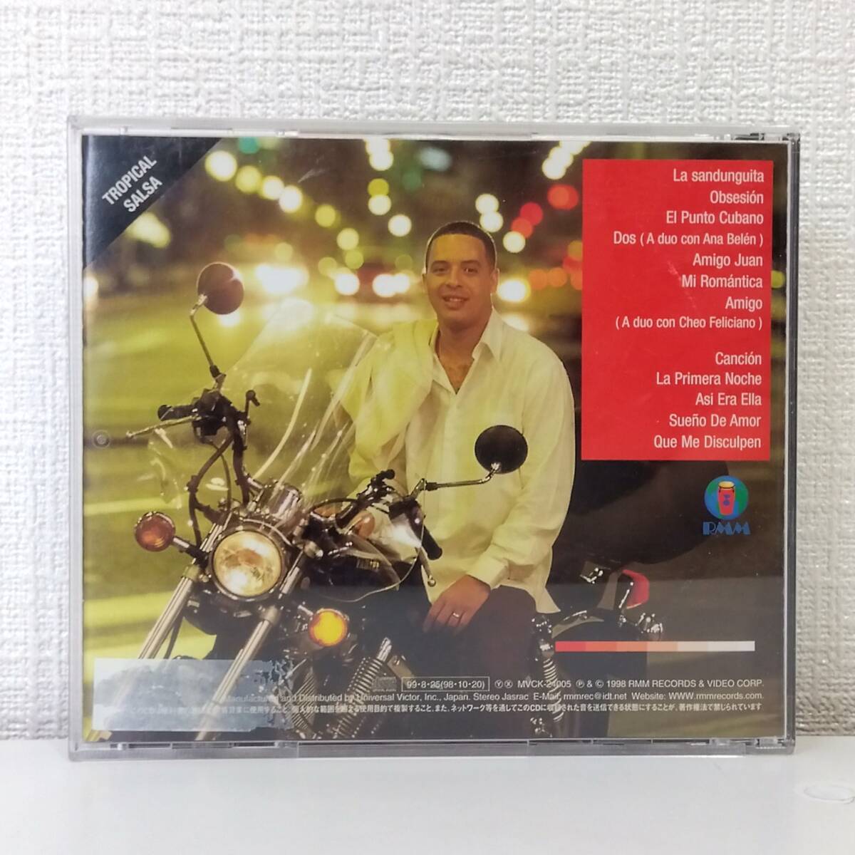 ワールドCD★ Issac Delgado イサック・デルガード La Primera Noche サルサ MVCK24005 ex NG LA BANDA_画像3