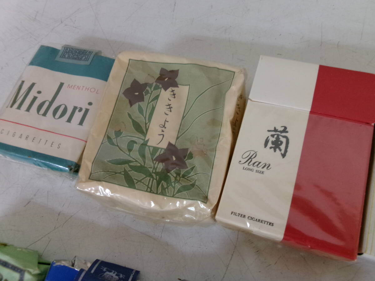N-663【5-6】◎3 たばこ タバコ ディスプレイ用サンプル 空き箱 まとめて 当時物 レトロ パッケージ カード / hope CABIN ひびき 蘭 の画像3
