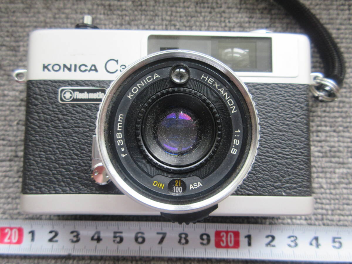 S【5-11】◎7 中古カメラ KONIKA コニカ C35 f=38㎜ 1：2.8 動作未確認・現状品の画像5