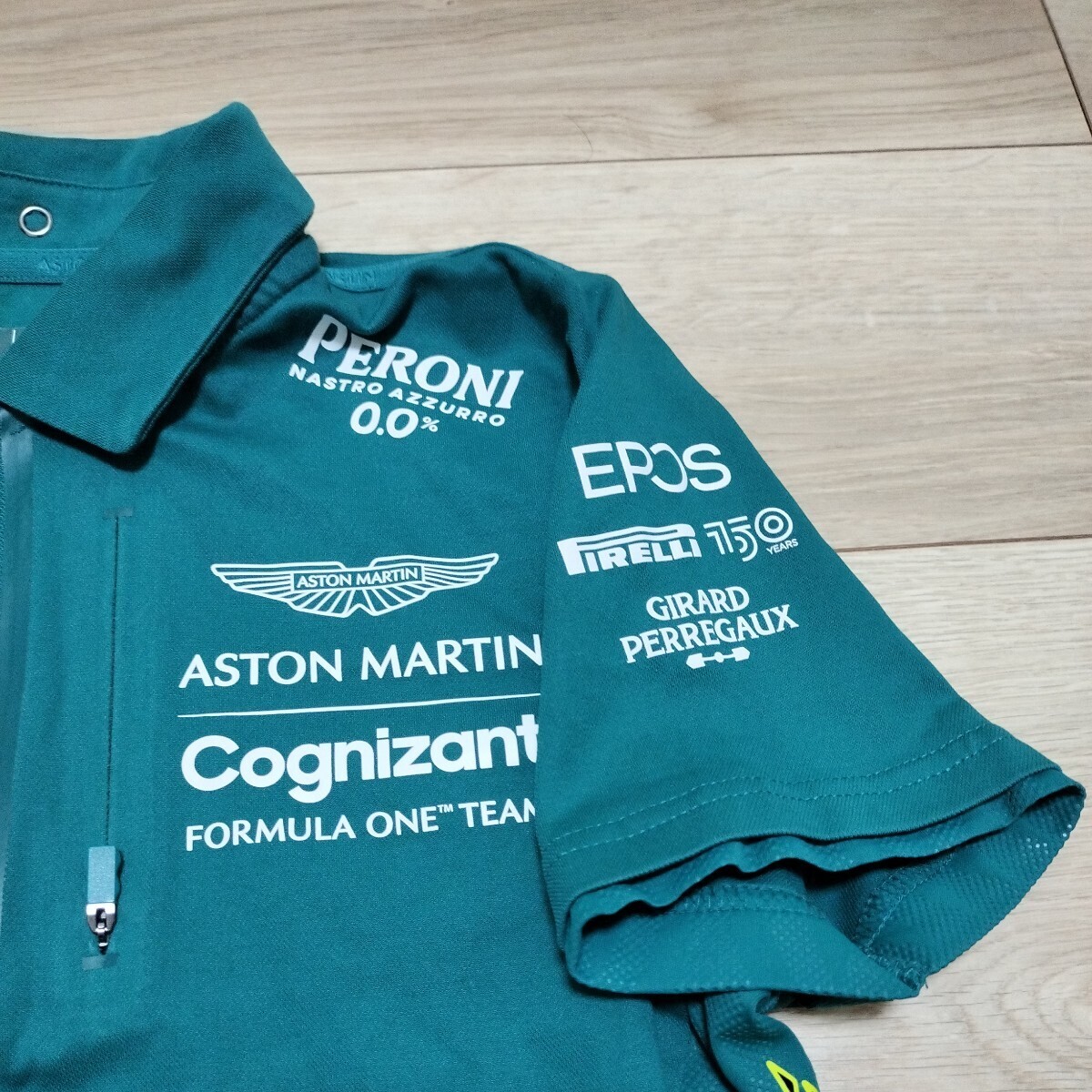 2022 Aston Martin *a Lamco * Cogu Nizan toF1 team supplied goods lady's polo-shirt S size not for sale beteru straw ru