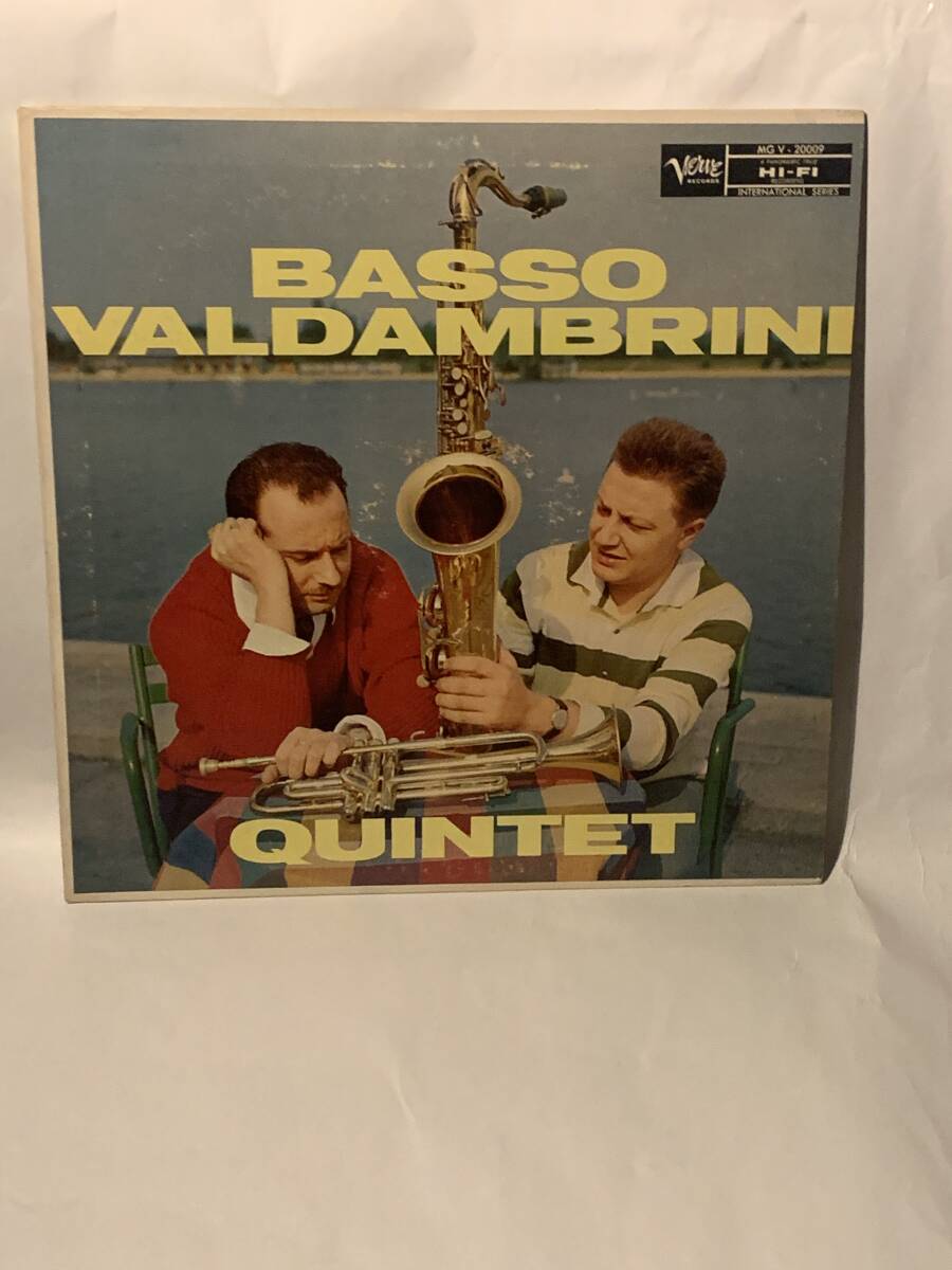 米　Verve 青溝 Basso Valdambrini Quintet Basso Valdambrini Quintet MG V-20009_画像1