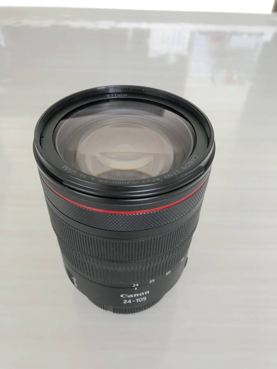 キヤノン　交換レンズ　Canon RF 24mm-105mm F4 L IS USM ＋プロテクター（おまけ）_画像4