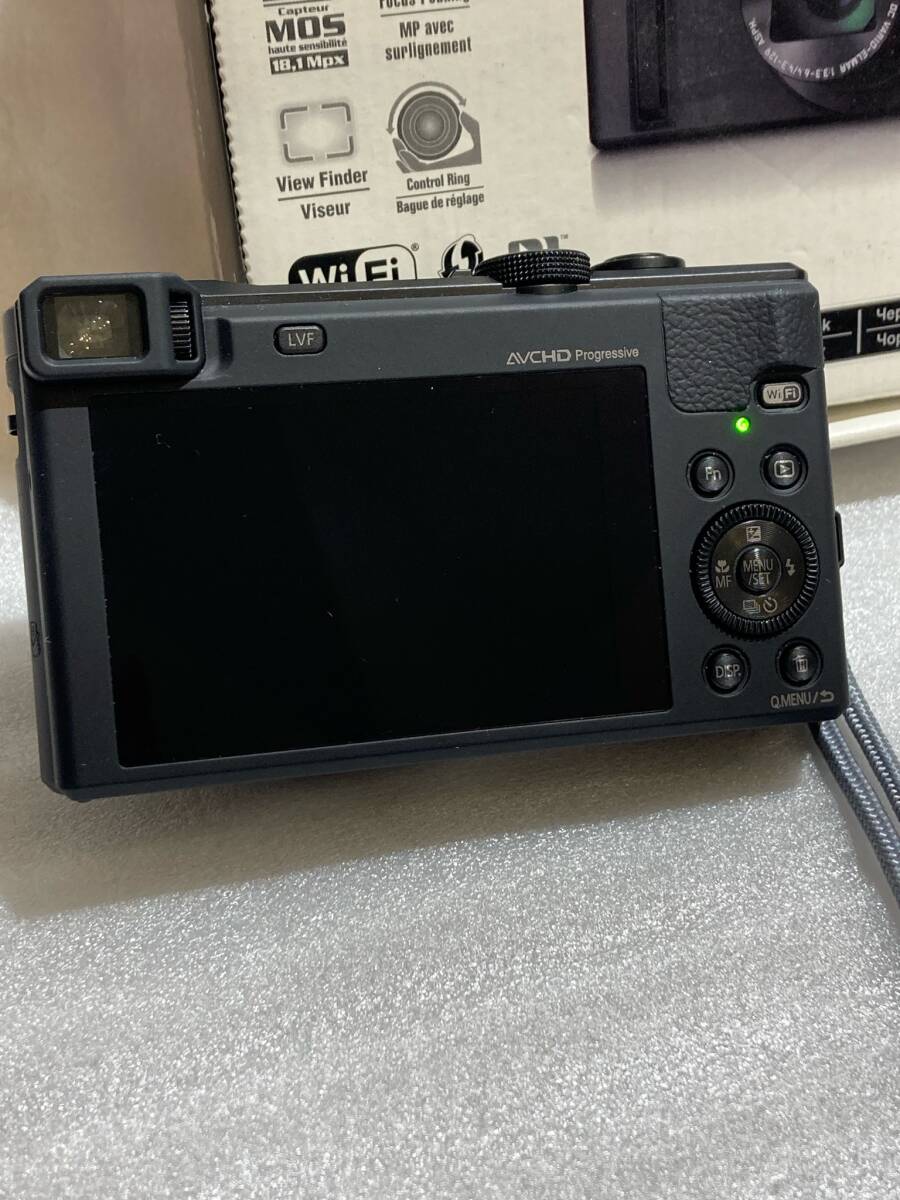 Panasonic パナソニック LUMIX ルミックス DMC-TZ60 ブラック コンパクトデジタルカメラ 電源確認済み 保管品_画像4