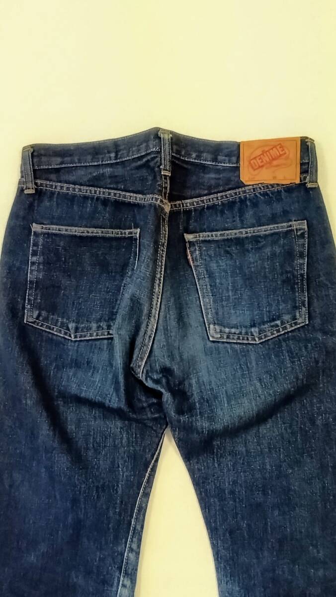 DENIME Denime 66 модель cell bichi джинсы W31 сделано в Японии olizontiSHINS 501XXlizoruto