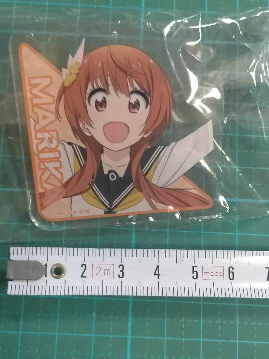 ニセコイ アクリルバッジ 橘 万里花 バッジ ピン クリップ Nisekoi Tachibana Marika acrylic badge_画像1