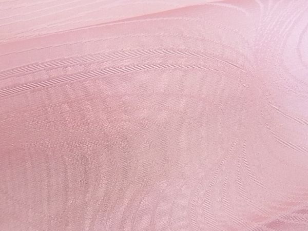 [ Sakura flower ] undecorated fabric cloth .. cloth put on shaku . water ground . peach color silk #347